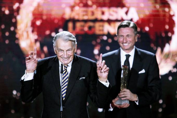 Predsednik Borut Pahor in Demeter Bitenc